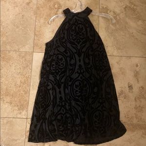 Black Highneck Dress